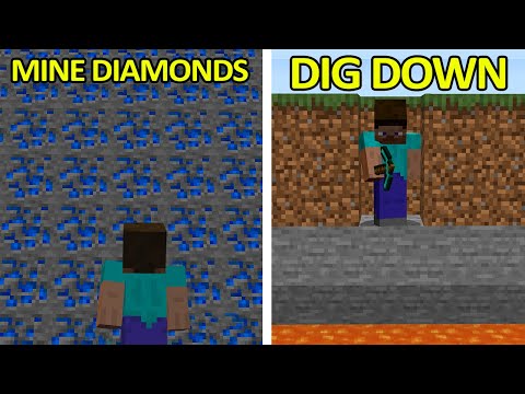 2500 Minecraft 10IQ Plays That Will HURT your BRAIN *TRY NOT TO CRINGE*