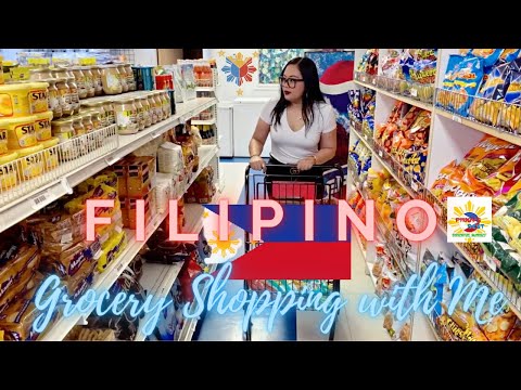 PINOY’s BEST! FILIPINO GROCERY SHOPPING WITH ME