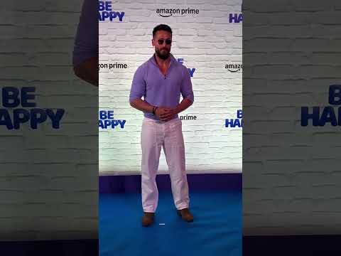 Tiger Shroff Attend At Blue Carpet Of Film Be Happy. #tigershroff #spotted #e24