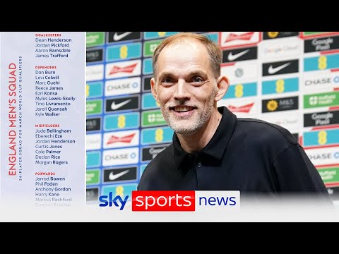 Thomas Tuchel explains his England squad picks as Henderson and Rashford make Three Lions returns