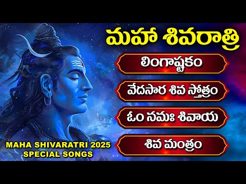 శివరాత్రి భక్తి పాటలు వినండి | లింగాష్టకం,వేదసార శివ స్తోత్రం,శివ మంత్రం | Shivaratri Special Songs