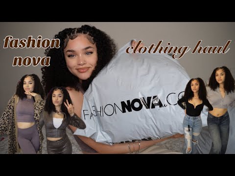 fashion nova haul🛍️ || cute fall outfit ideas + staples