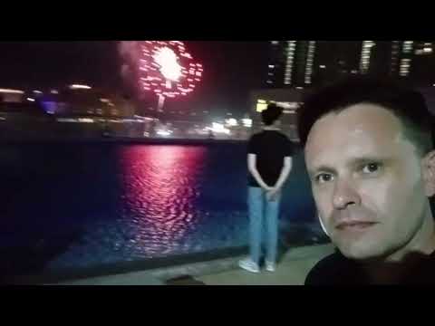 taking selfie at nye in Phnom penh