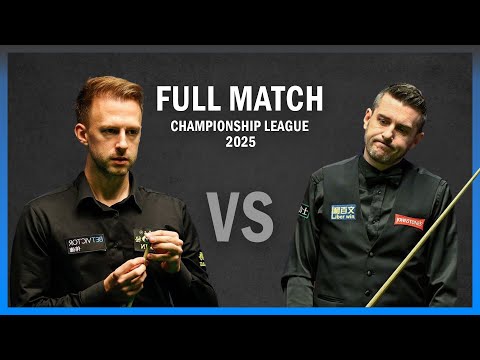 Judd Trump vs Mark Selby Full Match Championship League 2025 Snooker Highlights