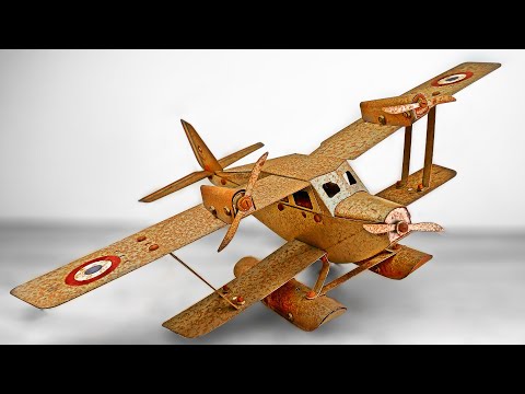 1930 Meccano Airplane Toy Restoration