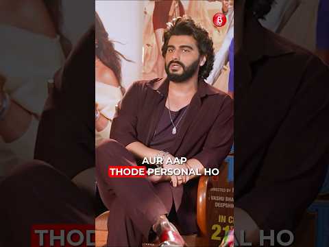 Arjun Kapoor reacts to netizens criticising him due to his surname & looks. #shorts