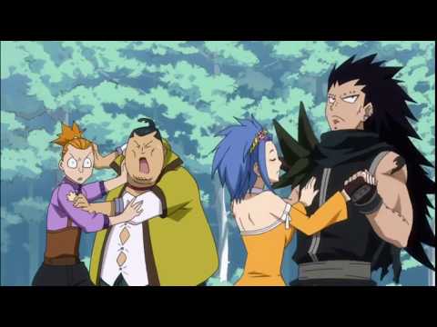 Fairy Tail - Levy & Gajeel practice dancing