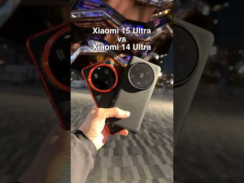 Xiaomi 15 Ultra vs Xiaomi 14 Ultra Lowlight Zoom Test!