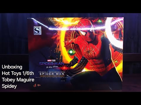 Unboxing Hot Toys 1/6th Tobey Maguire Spider-Man From Spider-Man No Way Home! (Dynamic Unboxing #19)