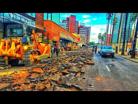 Harare, Zimbabwe New Massive Road Construction Update