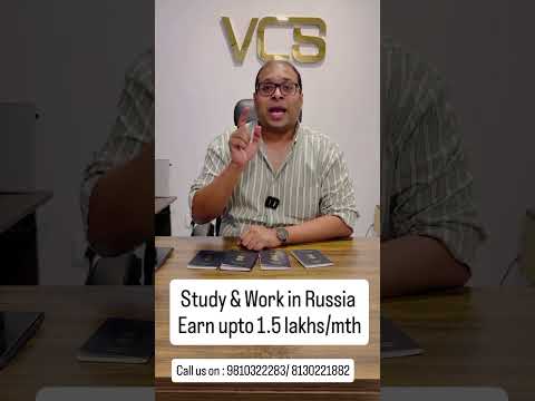 Russia Study Visa 2025 | रूस में पढ़ाई? | Trust On VCS #russia #studypermit