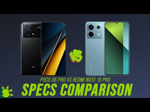 Poco X6 Pro vs Redmi Note 13 Pro Specs Comparison