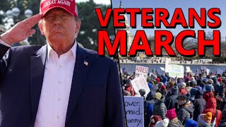 LIVE From VETERANS MARCH to Stop Trump's Cuts in D.C.