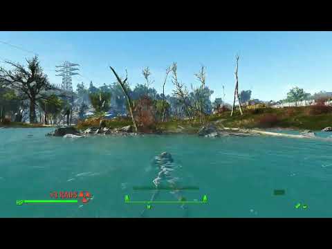 Fallout 4 (with mods) outside of the big city.