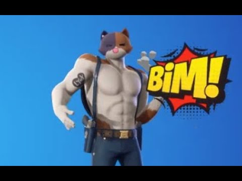 fortnite ( フォートナイト ) 著作権エモート bim bam boom Meowscles (ニャッスル)