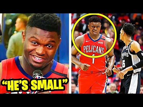 10 Times Zion Williamson DISRESPECTED NBA Players!