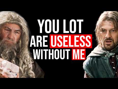 Gandalf reacts to the Fellowship breaking up