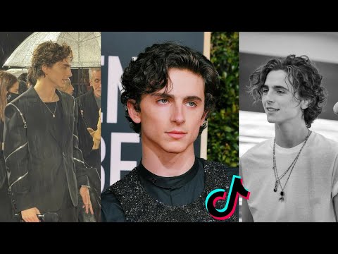 Timothée Chalamet Tiktok Edits 😍🔥✨🎩🍫