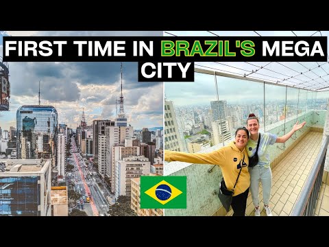 Sao Paulo Brazil ( FIRST TIME IN THE CITY CENTRE 😅 ) + WHAT TO DO IN SAO PAULO