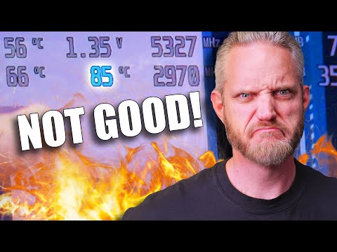 These GPU Temps were BAD... here's what went wrong and how I fixed it!