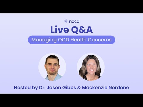 Live Q&A: Managing OCD health concerns with triggers in the news