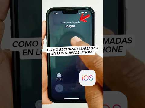 Cómo rechazar llamadas en los nuevos iPhone