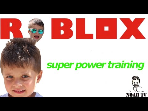 Roblox!  Super power training