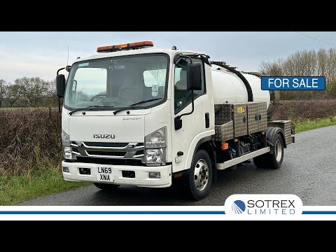 For Sale - New Stock From Sotrex: Isuzu N75 190 4 X 2 Vacuum Jetter Tanker