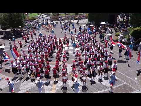 茂原小学校鼓笛隊　2016年茂原七夕まつり