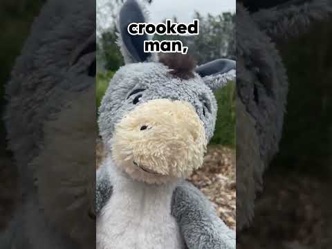 Are You Ready to Learn THERE WAS A CROOKED MAN with DONKEY? #nurseryrhymes #brainpower #funforkids