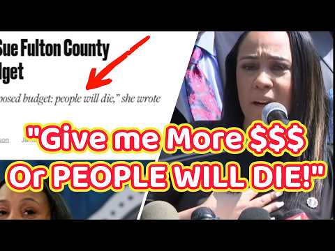 Fani THREATENS to SUE Her Own Govt. Wants MORE $$$ or Says PEOPLE WILL DIE #faniwillis #fultoncounty