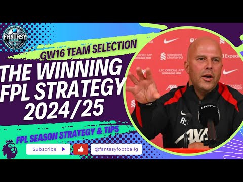 FPL GW16 Team Selection | Why Palmer is the Best Captain | Fantasy Premier League Tips 2024/25