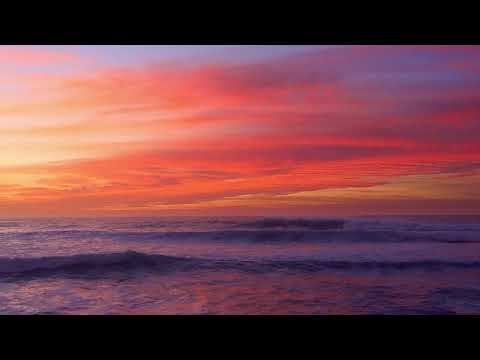 Sunset Reflected in the Sea Waters | 4K Relaxing Screensaver