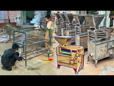 Mass Production Process Of. Wheat Filtration Machine | Amazing Manufacturing Production Process