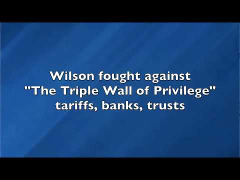 Mr. L - APUSH - Woodrow Wilson presidency (progressive policies)