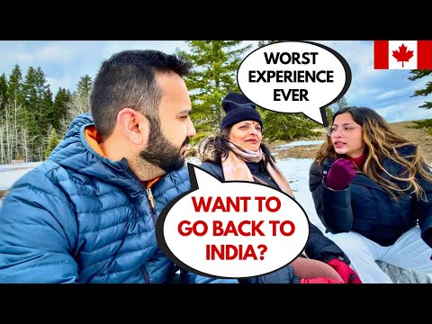 😱 WORST EXPERIENCE AT CANADA AIRPORT 🇨🇦 | Want to Go Back to India Now? | Canada Hindi Vlog