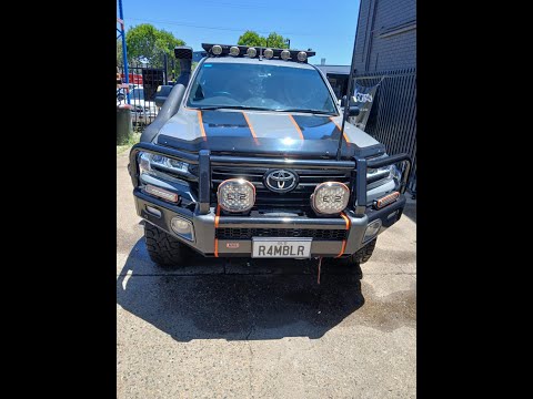 Lot 4 Rocklea Auction - 2021 Toyota Landcruiser 200 Series 4.5 Litre Station Wagon