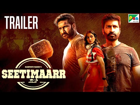 Seetimaarr | Official Hindi Dubbed Movie Trailer | Tottempudi Gopichand, Tamannaah Bhatia, Digangana