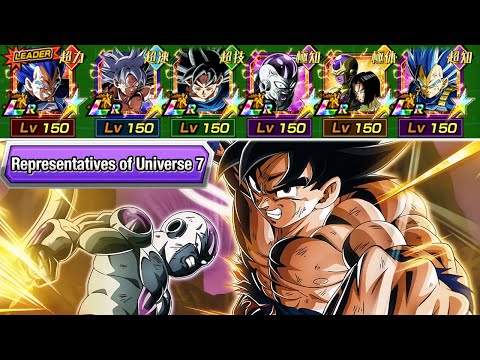 UPGRADED UNIVERSE 7 TEAM SHOWCASE! Dragon Ball Z Dokkan Battle