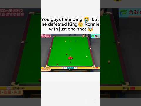 Ding defeated king Trump #trendingshorts #snooke#shots #billiards #snooker #neilrobertson #8ballpool