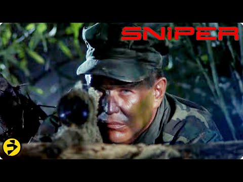 SNIPER (1993) | Sergeant Beckett vs Rebel Sniper Scene | Tom Berenger | Billy Zane | Action Movie