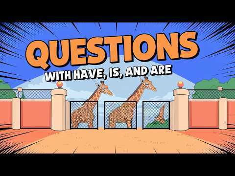 Make questions with HAVE, HAS, IS and ARE - for elementary students of English