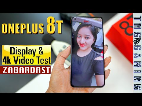 ONEPLUS 8T 5G - 4K Video & Display Test