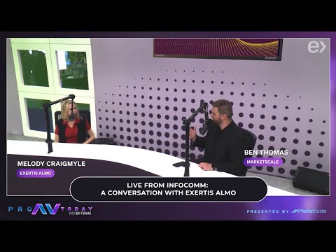 AVIXA TV at InfoComm 2024 with Ben Thomas and Melody Craigmyle