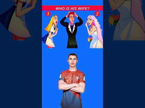 Who.is his wife? #ronaldo #quiz #riddlechallenge #riddleaddict #logicpuzzles #riddleoftheday