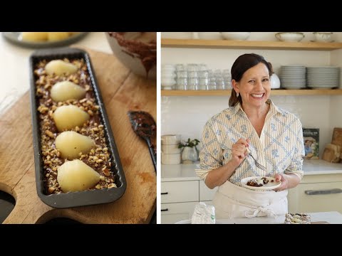 Chocolate Pear Tart