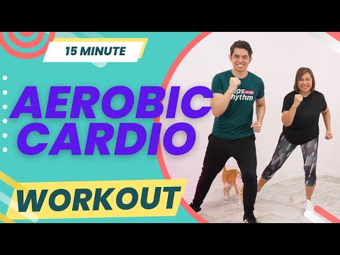 15 MIN AEROBIC CARDIO WOKRKOUT with MOM • Keoni Tamayo • Workout #212