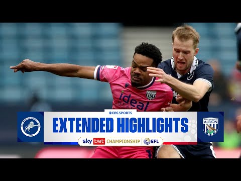 Millwall vs. West Bromwich Albion: Extended Highlights | EFL Championship | CBS Sports Golazo