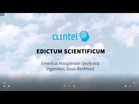 CLINTEL Edictum Scientificum, door Emeritus Hoogleraar Guus Berkhout