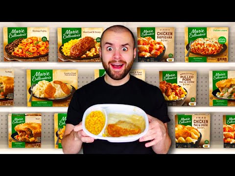 I Only Ate Marie Callender's Frozen Meals For 24 HOURS CHALLENGE!